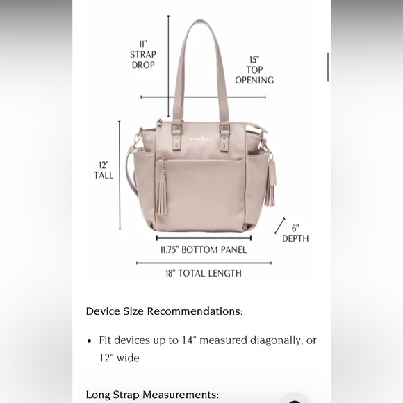 Gemini mini convertible nylon bag - Picture 8 of 16